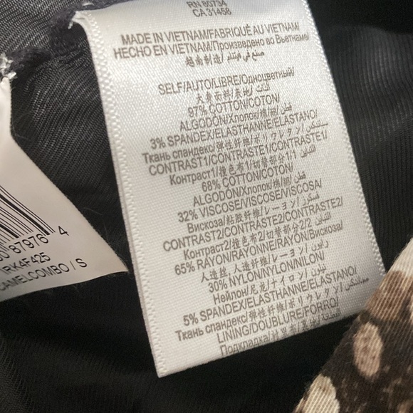 Cotton BCBG Maxazria Brown &  Black Womans coat Jacket SMALL - Picture 11 of 12